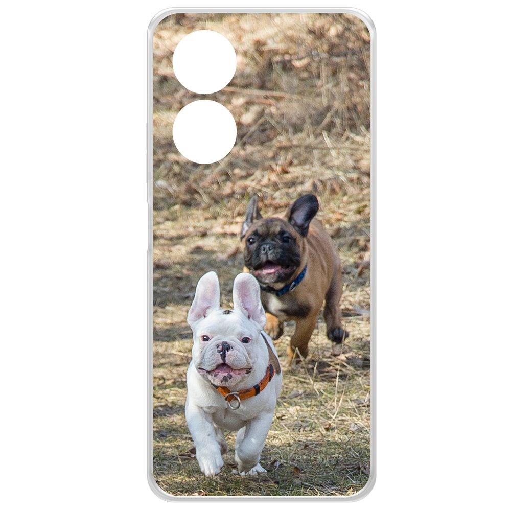 

Чехол-накладка Krutoff Clear Case Догонялки для Oppo A58 4G, Прозрачный