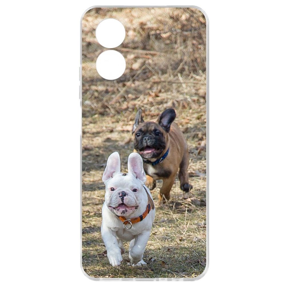 

Чехол-накладка Krutoff Clear Case Догонялки для Oppo A38 4G, Прозрачный