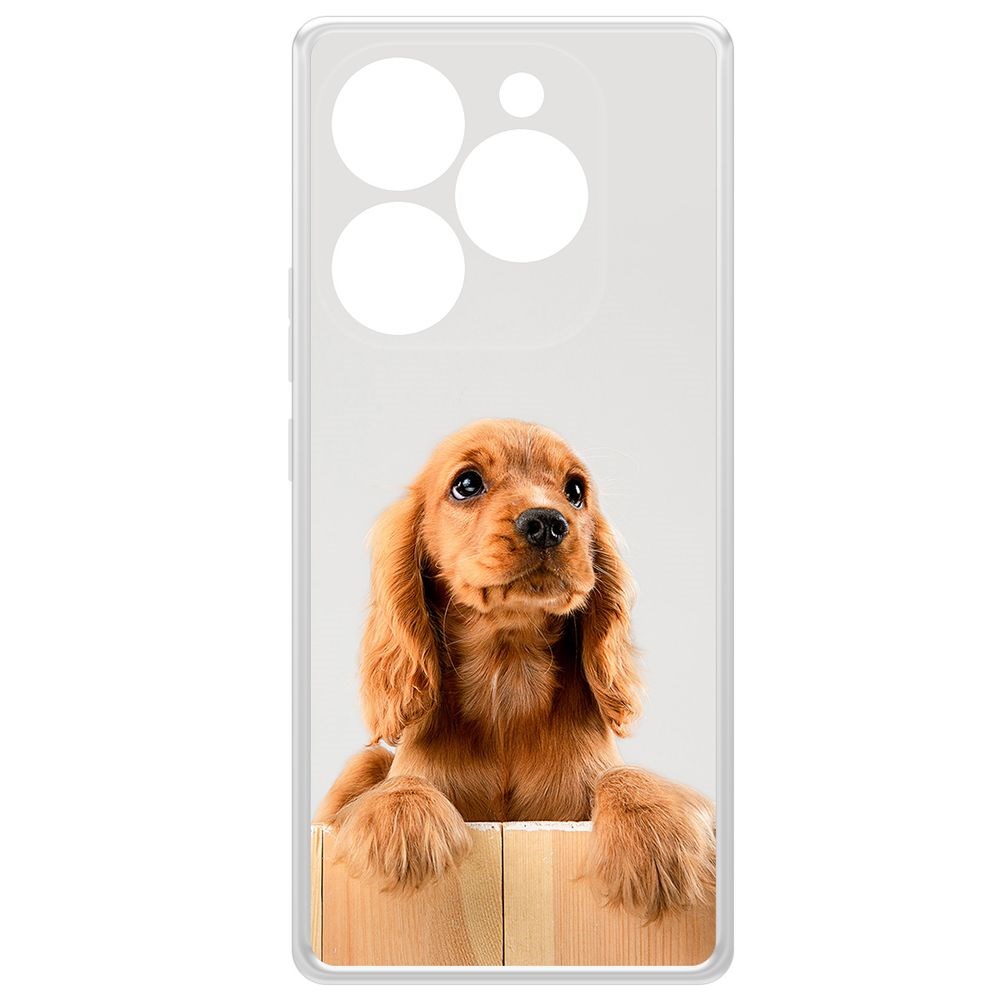 

Чехол-накладка Krutoff Clear Case Выходи играть для ITEL S23+, Прозрачный