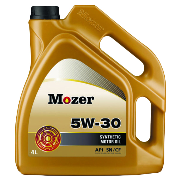 Моторное масло Mozer синтетическое SN/CF 5W30 4л