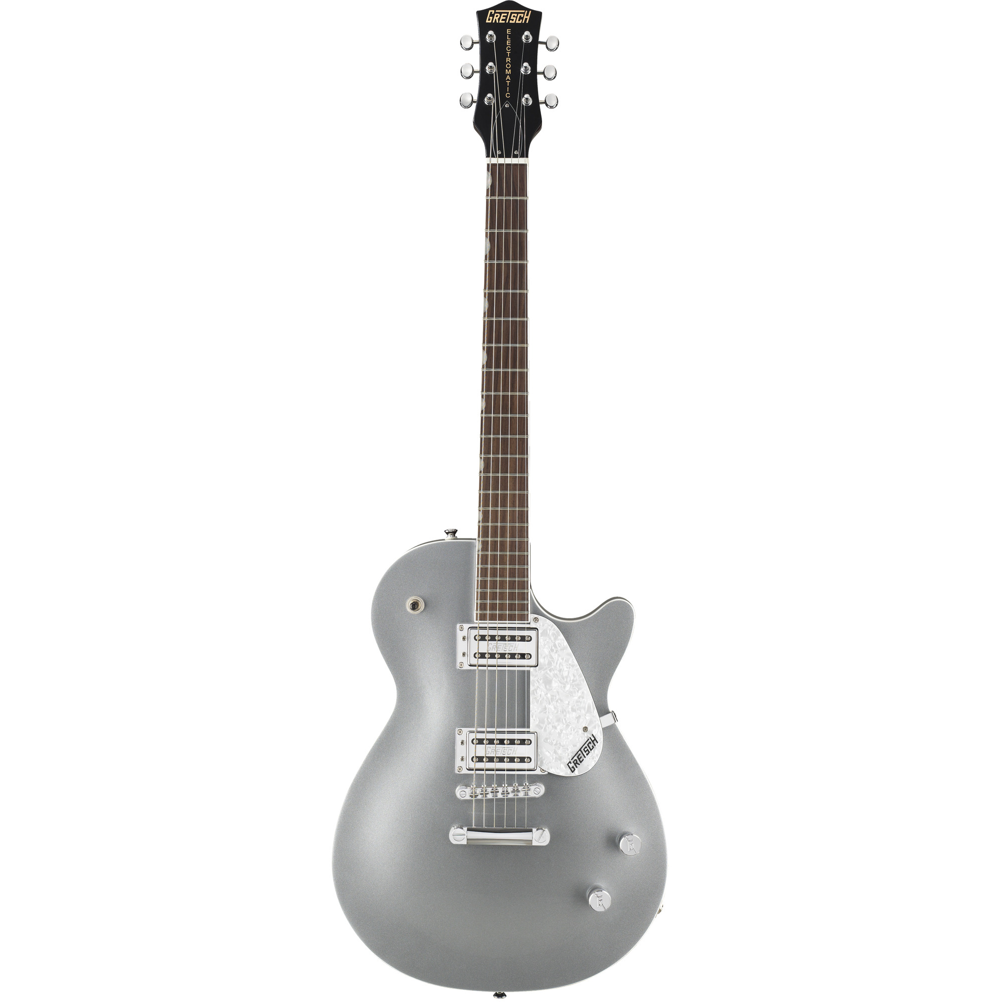 фото Электрогитара les paul gretsch g5426 jet club rosewood fingerboard silver