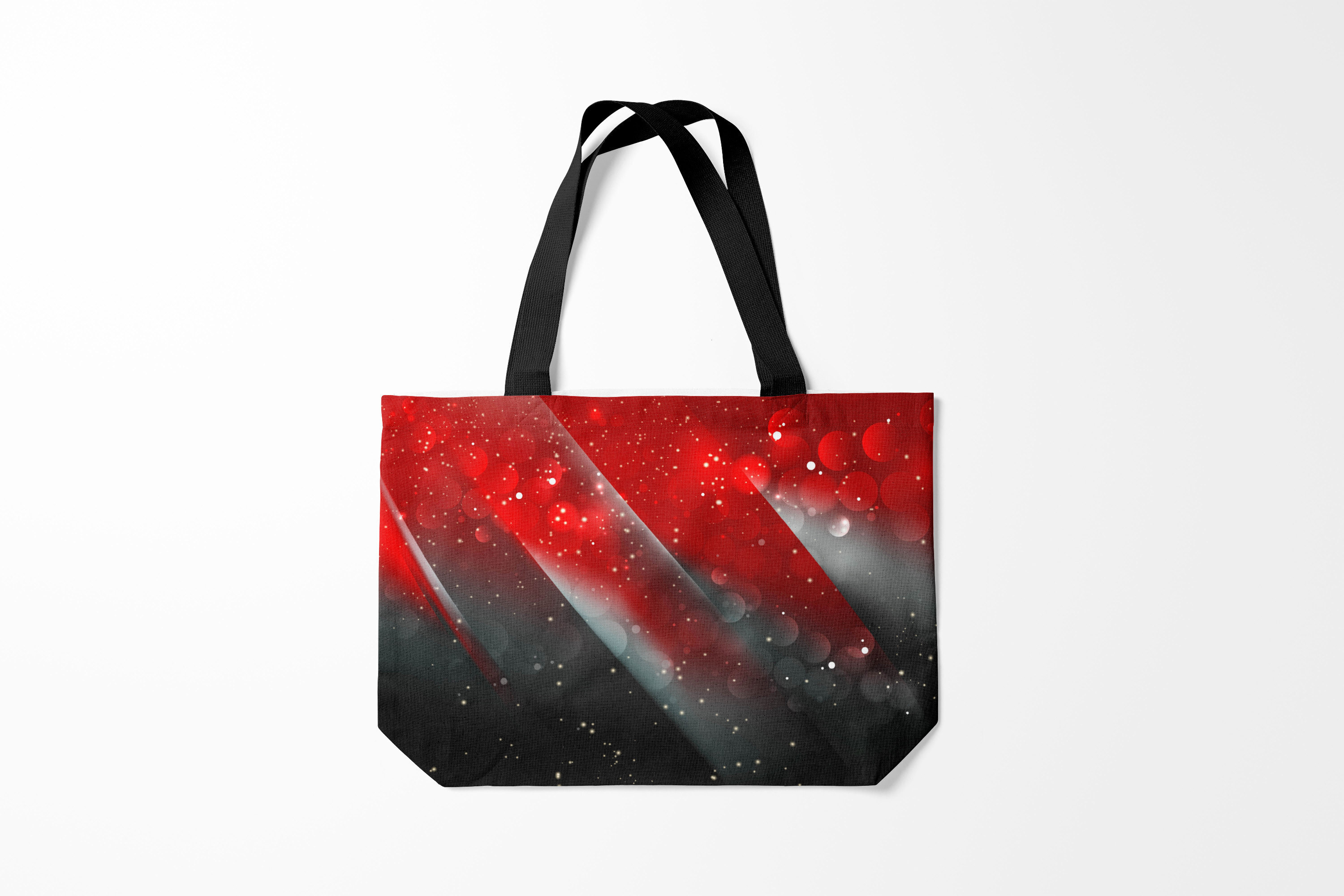 

Сумка шoппер унисекс Burnettie Текстуры Red and Black, серый; красный, Текстуры Red and Black
