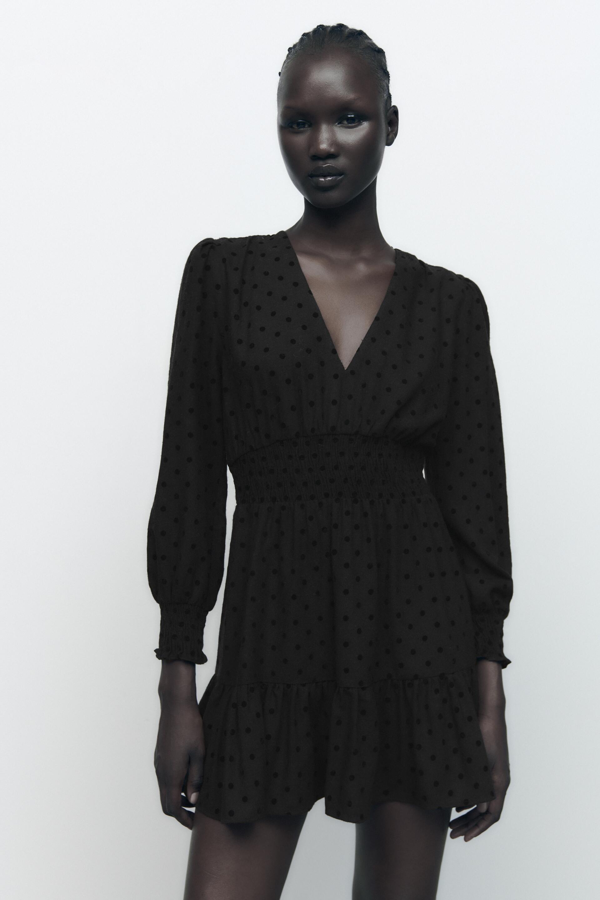 

Платье женское ZARA 09148532 черное M, 09148532