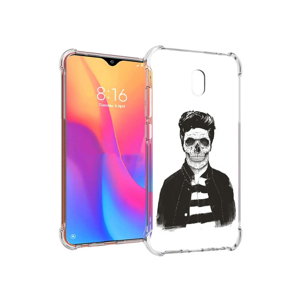 

Чехол MyPads Tocco для Xiaomi Redmi 8A скелет (PT138948.272.604), Прозрачный, Tocco