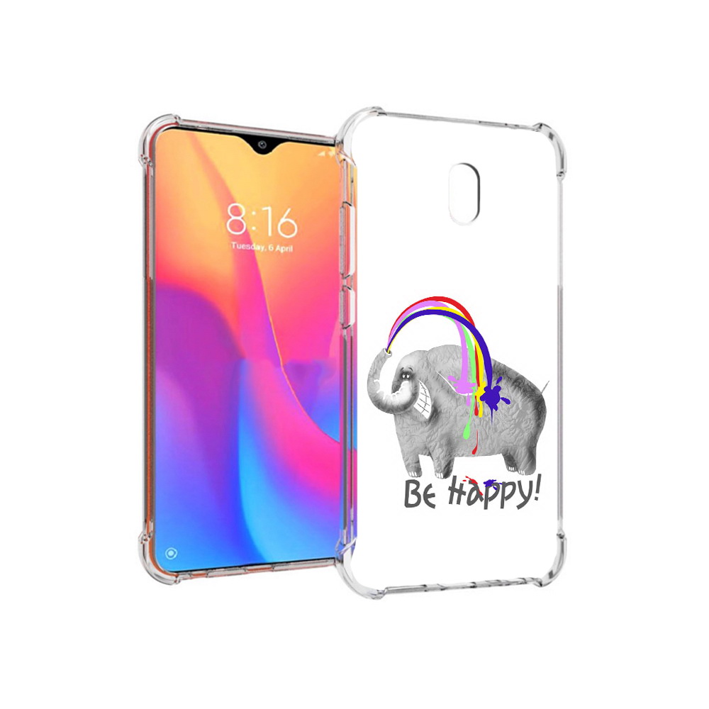 

Чехол MyPads Tocco для Xiaomi Redmi 8A счастливый слон (PT138948.272.632), Прозрачный, Tocco