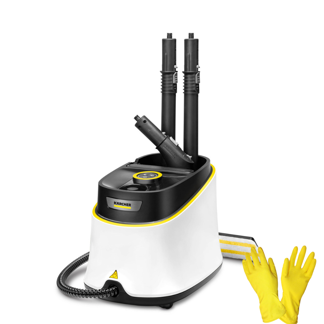 

Пароочиститель Karcher SC 3 Deluxe EasyFix+латексные перчатки IVAHAVI белый, SC 3 Deluxe EasyFix+латексные перчатки IVAHAVI