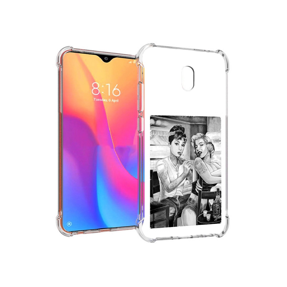 

Чехол MyPads Tocco для Xiaomi Redmi 8A тату мастер (PT138948.272.637), Прозрачный, Tocco