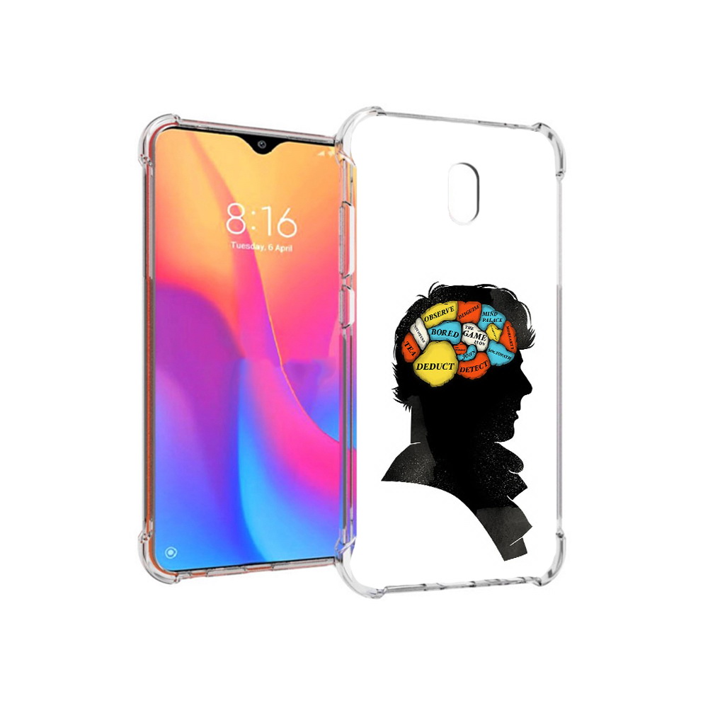 Чехол MyPads Tocco для Xiaomi Redmi 8A темный рисунок (PT138948.272.640)