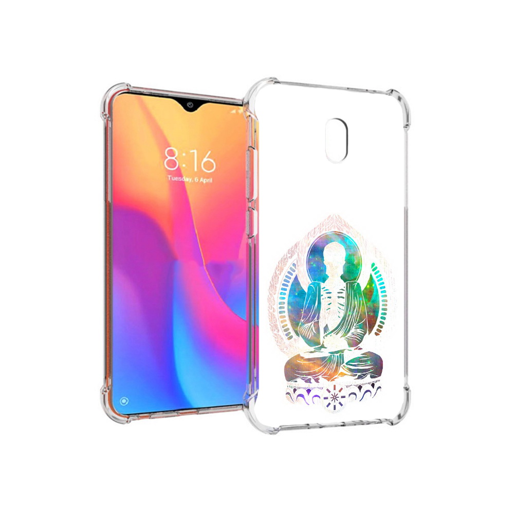 

Чехол MyPads Tocco для Xiaomi Redmi 8A умный скелет (PT138948.272.653), Прозрачный, Tocco