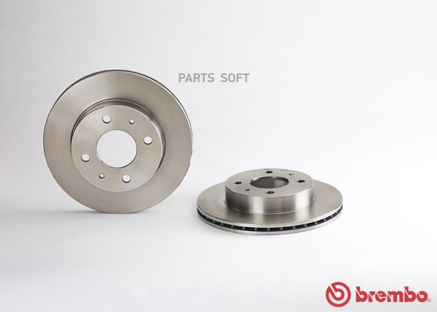 

09.6943.10_Диск Тормозной Передний Nissan Almera 1.4 95-00 Brembo 09694310