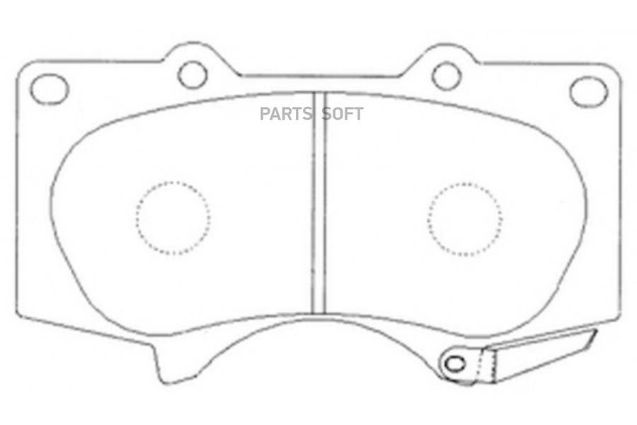 

Тормозные колодки Nagamochi BP21482