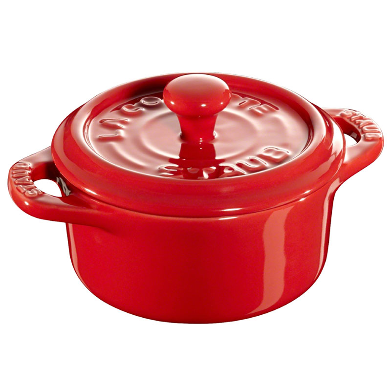 фото Кокот staub la cocotte 10см, вишневый