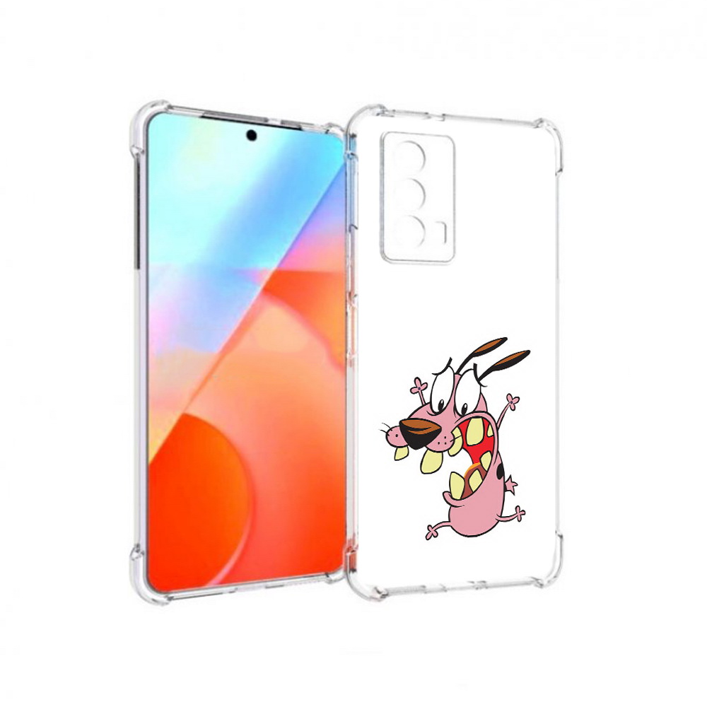 

Чехол MyPads Tocco для Vivo iQOO Z5 зубастый бобик (PT226980.401.371), Прозрачный, Tocco