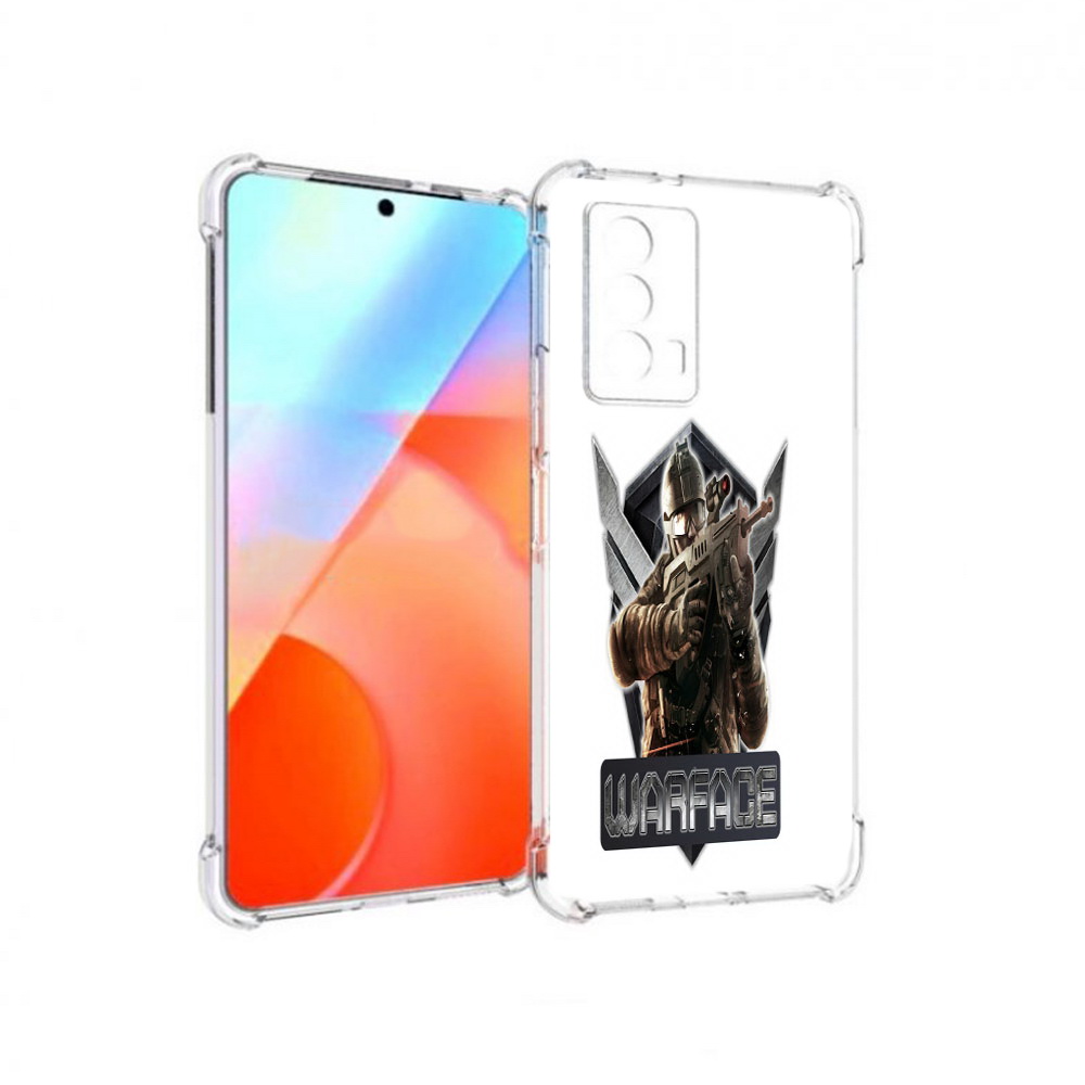 

Чехол MyPads Tocco для Vivo iQOO Z5 игра про войну (PT226980.401.374), Прозрачный, Tocco