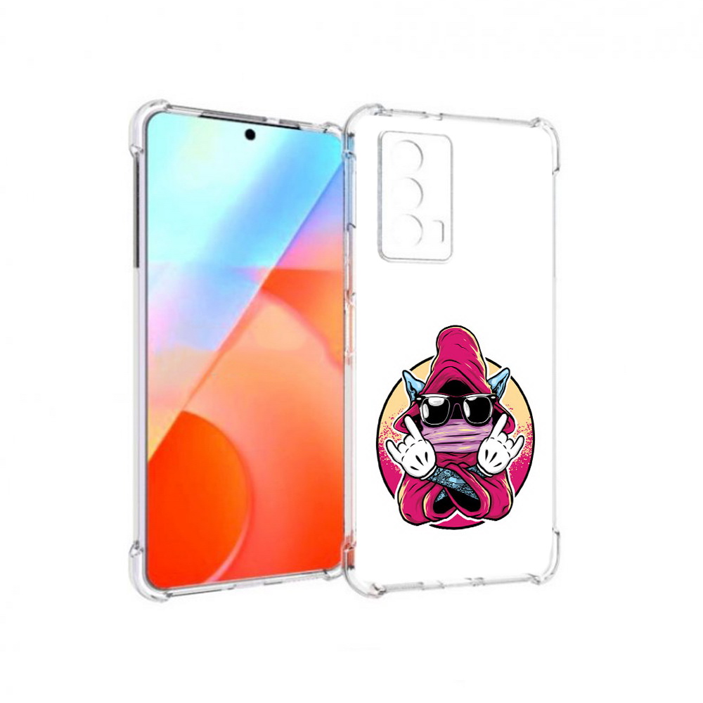 

Чехол MyPads Tocco для Vivo iQOO Z5 йоу (PT226980.401.382), Прозрачный, Tocco