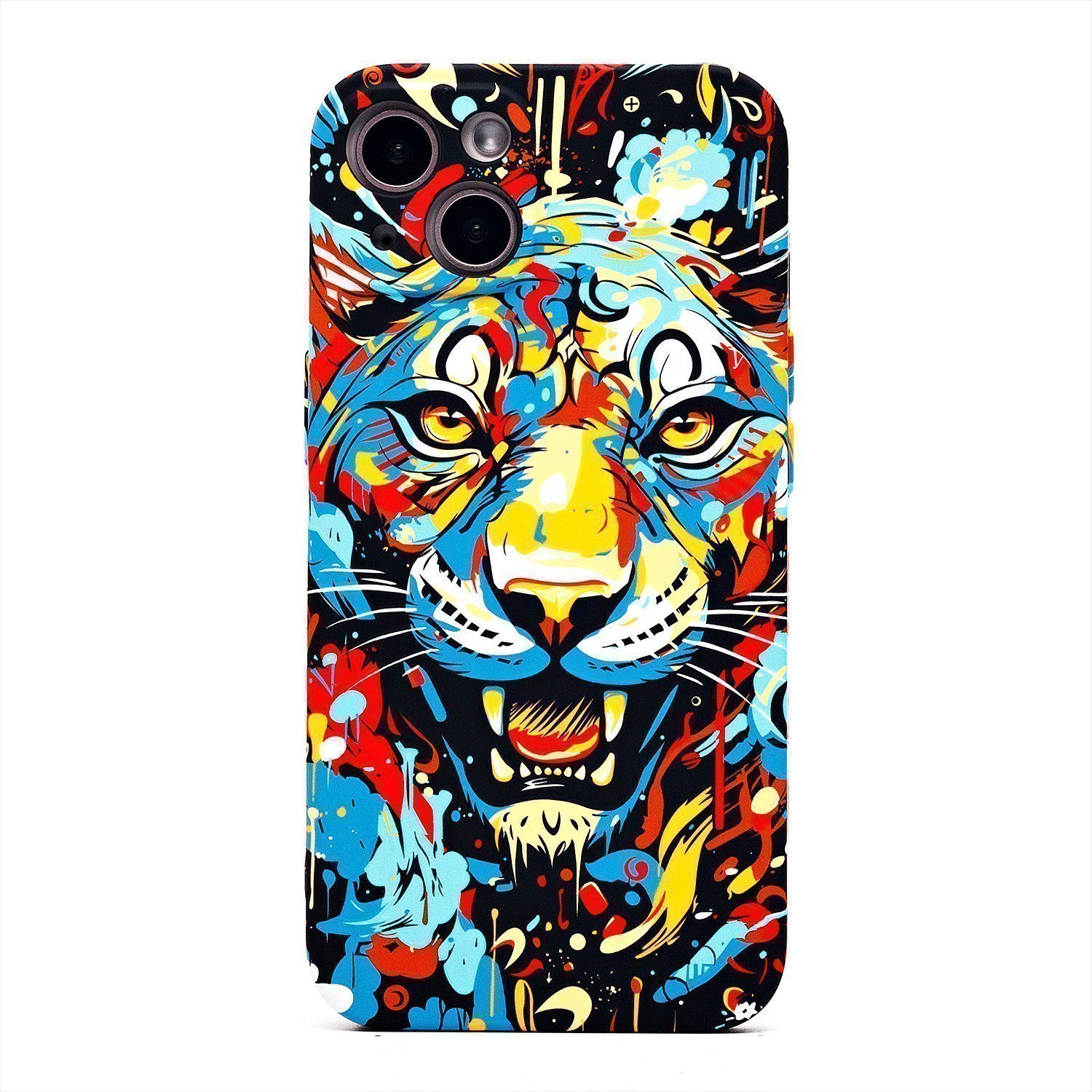 

Чехол iPhone 13 Luxo силиконовый (рис.113), Разноцветный