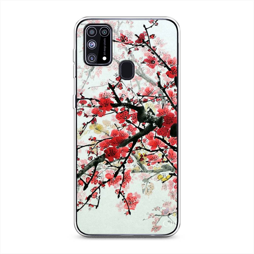 Чехол Awog на Samsung Galaxy M31 / Самсунг M31 Сакура