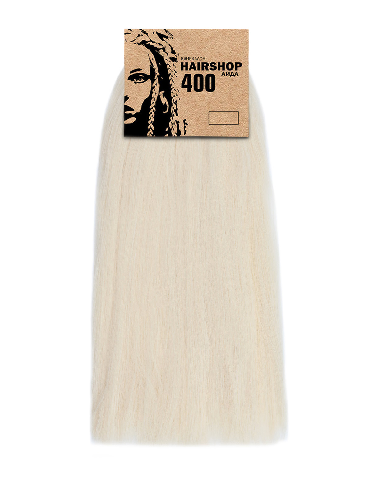 Канекалон Hairshop Аида 400г цвет 303 Светлый блонд канекалон hairshop аида f13 зеленый 400г
