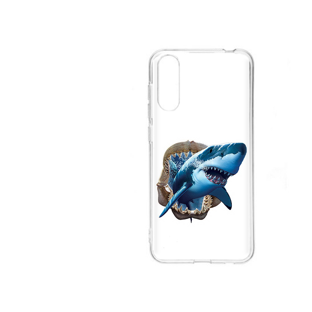 

Чехол MyPads Tocco для ZTE Blade A7 2020 челюсти (PT142232.471.675), Прозрачный, Tocco