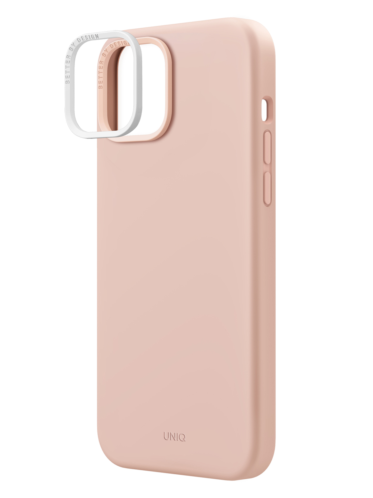

Чехол Uniq для iPhone 15 с MagSafe LINO Pink, Розовый