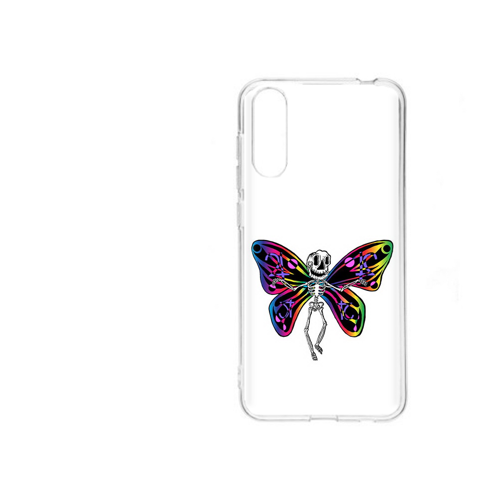 Чехол MyPads Tocco для ZTE Blade A7 2020 эффект бабочки (PT142232.471.701)