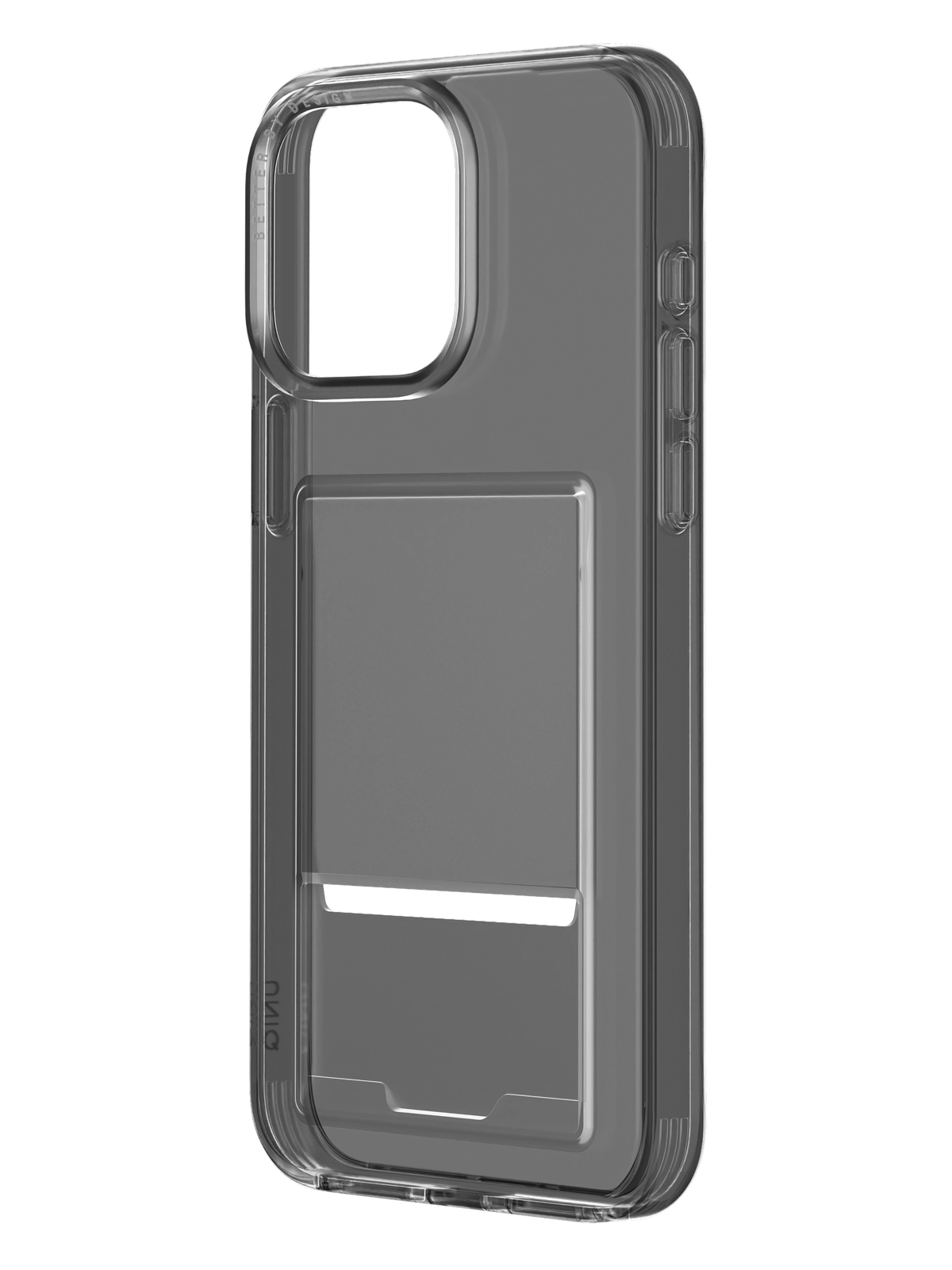 

Чехол Uniq для iPhone 15 Pro с карманом для карт Grey, Серый