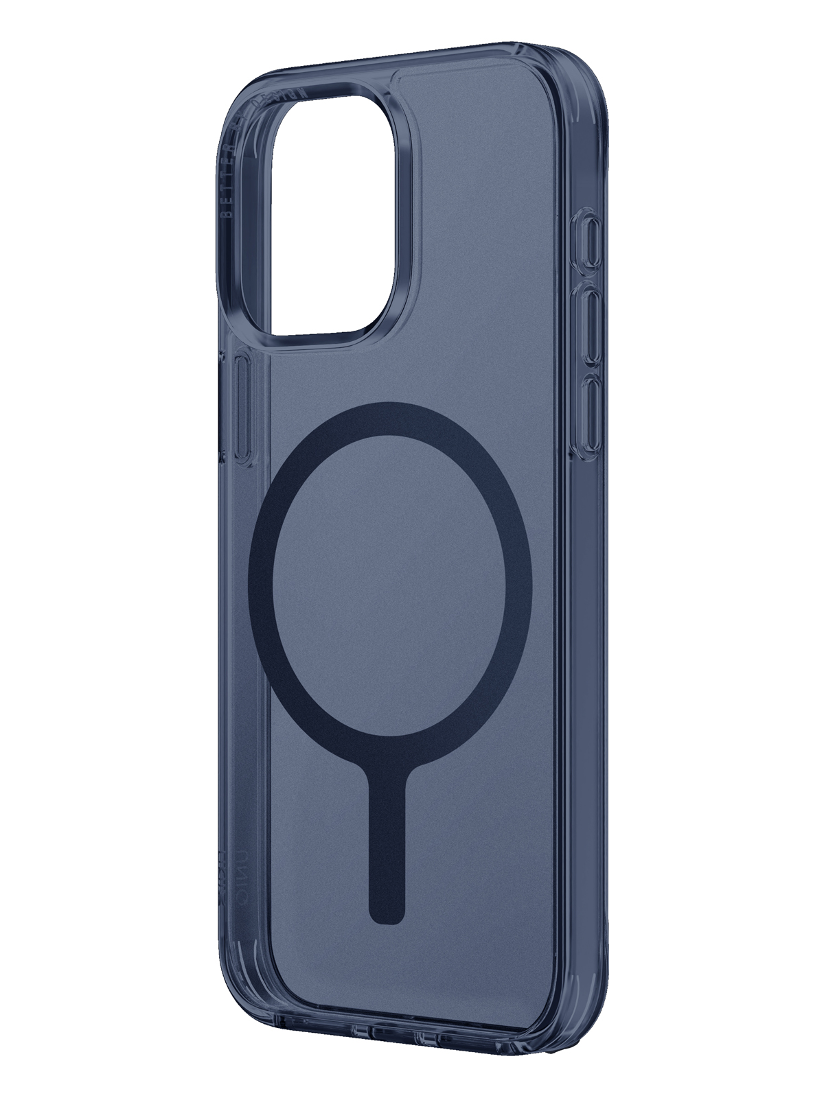

Чехол Uniq для iPhone 15 Pro Max с MagSafe Smoke Blue, Синий