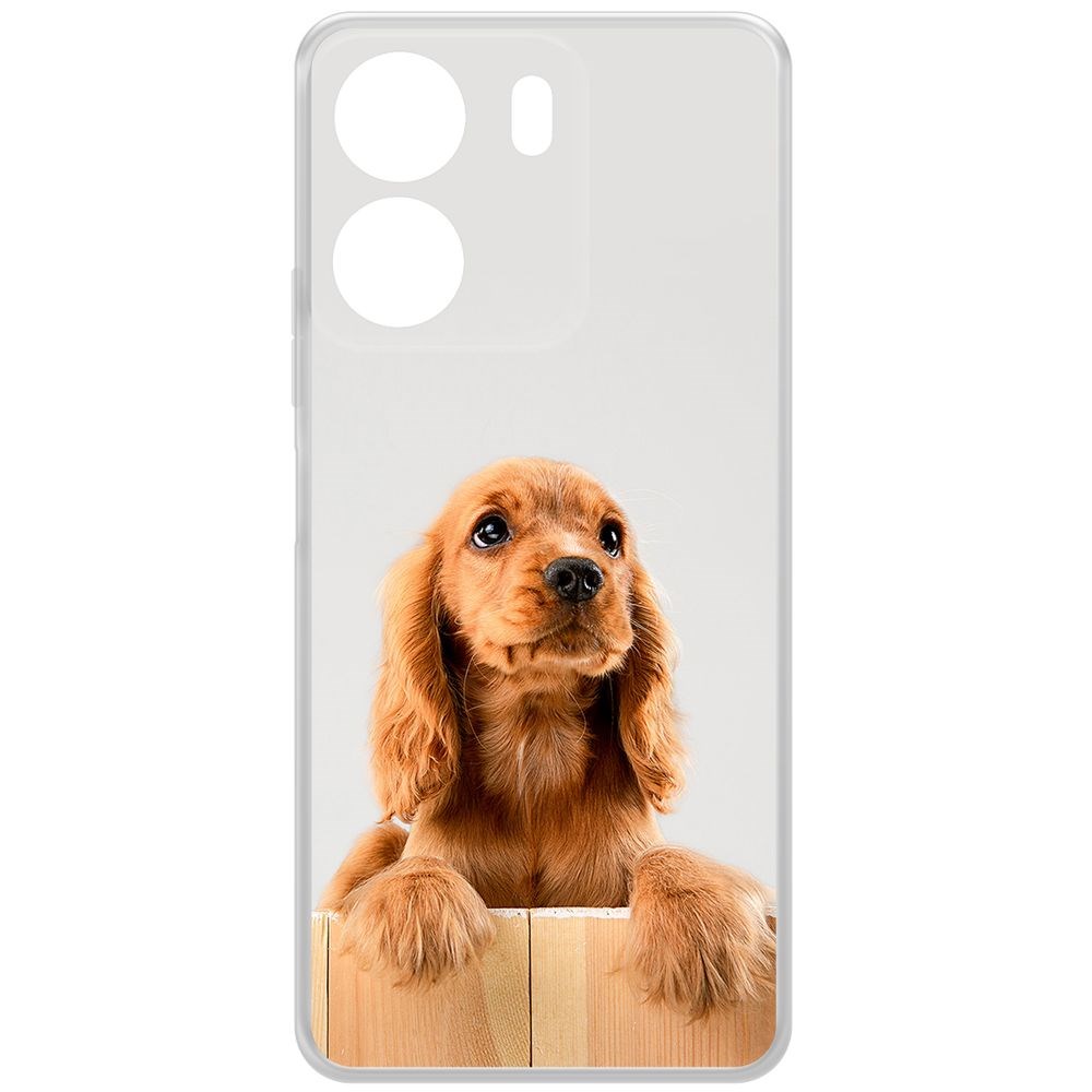 

Чехол-накладка Krutoff Clear Case Выходи играть для Xiaomi Poco C65, Прозрачный
