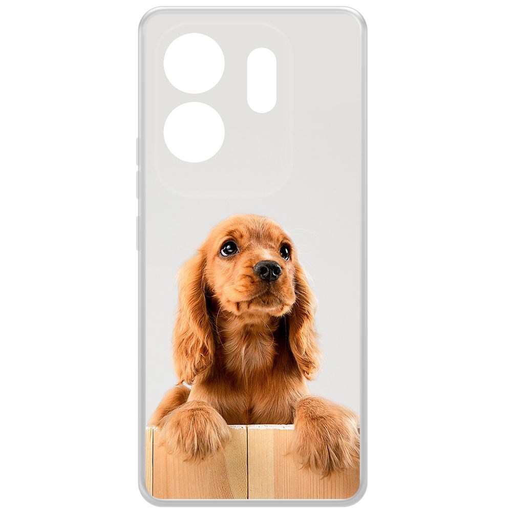 

Чехол-накладка Krutoff Clear Case Выходи играть для Infinix Zero 30 4G, Прозрачный