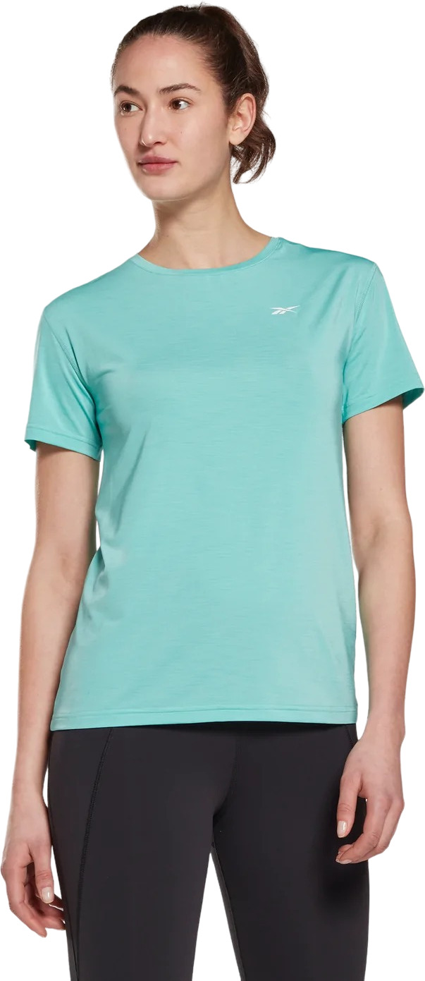 

Футболка женская Reebok HI6339 бирюзовая XS, Бирюзовый, HI6339