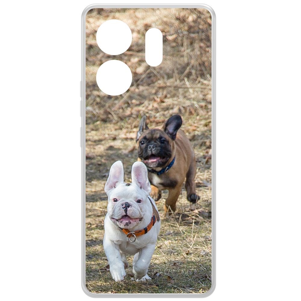 

Чехол-накладка Krutoff Clear Case Догонялки для INFINIX Zero 30 4G, Прозрачный