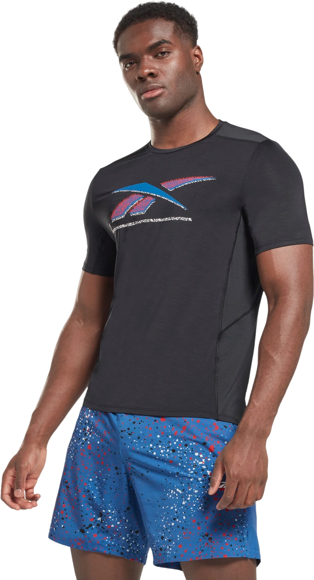 

Футболка мужская Reebok HG4066 черная 2XL, HG4066