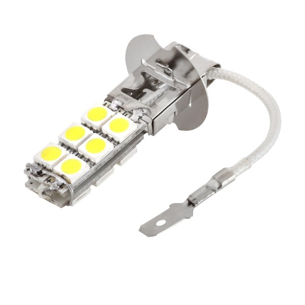 фото Автолампа диод h3 12v 12 smd диодов 1-конт белая skyway ближний, дальний, противотуманные