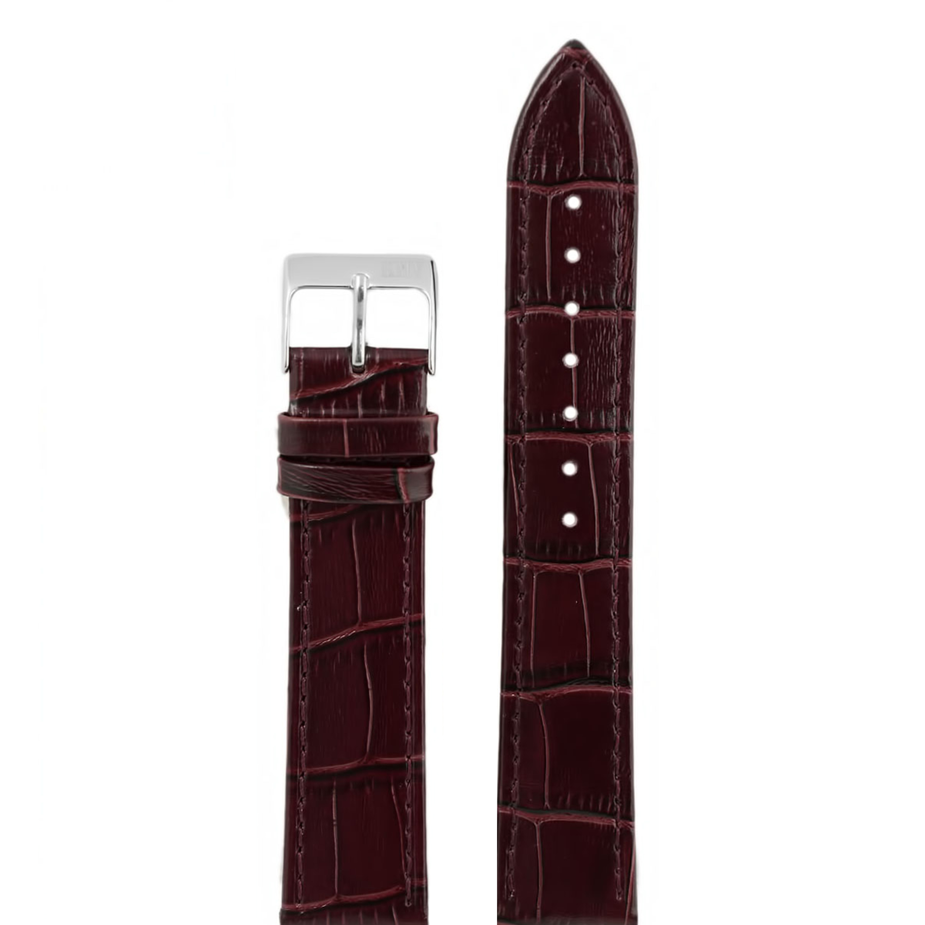 

Ремешок из двух частей женский KMV S-11 бордовый, S-11
