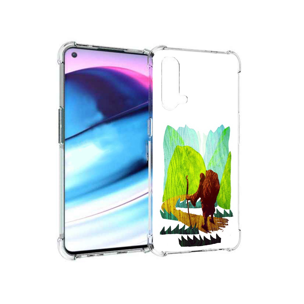 

Чехол MyPads Tocco для OnePlus Nord CE 5G Лесная тропа (PT227196.126.106), Tocco
