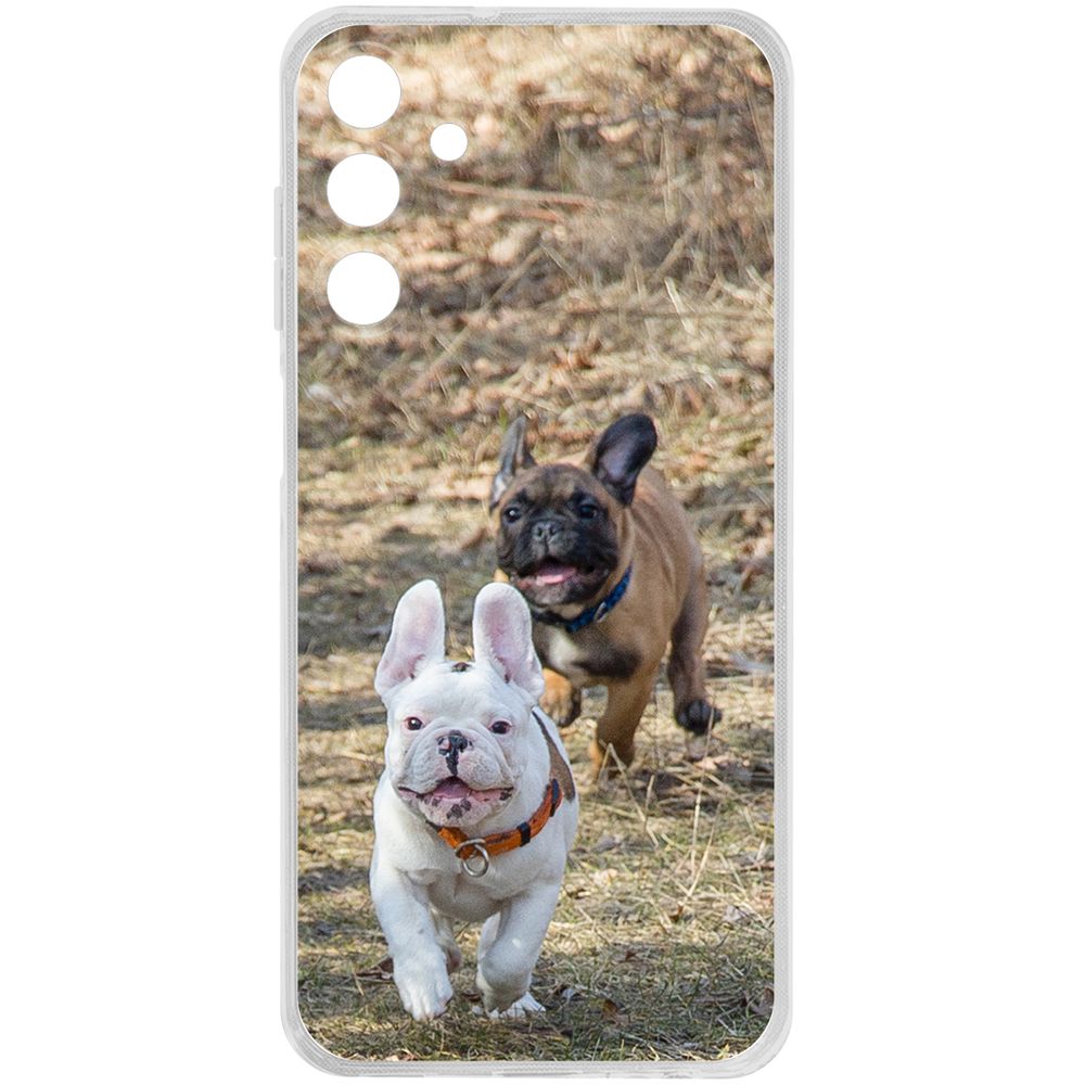 

Чехол-накладка Krutoff Clear Case Догонялки для Samsung Galaxy A15, Прозрачный
