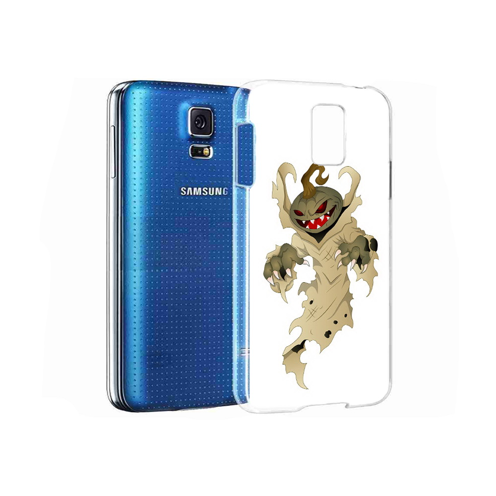 

Чехол MyPads Tocco для Samsung Galaxy S5 призрак хэллоуина (PT12196.512.555), Прозрачный, Tocco