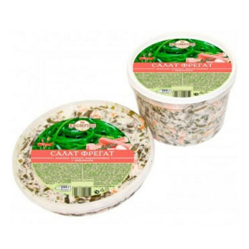 

Салат Kromfish из морской капусты с крабовыми палочками 500 г