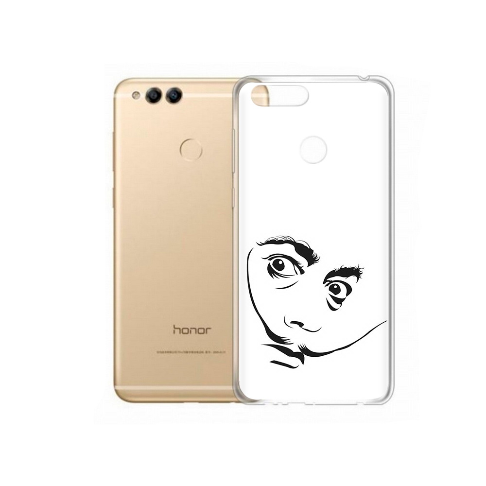 

Чехол MyPads Tocco для Huawei 7X мужчина с длинными усами (PT94112.65.487), Прозрачный, Tocco