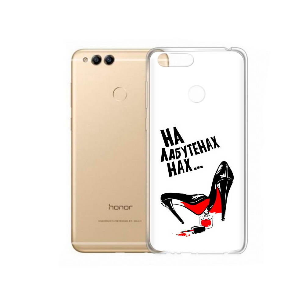 

Чехол MyPads Tocco для Huawei 7X на лабутенах (PT94112.65.493), Прозрачный, Tocco