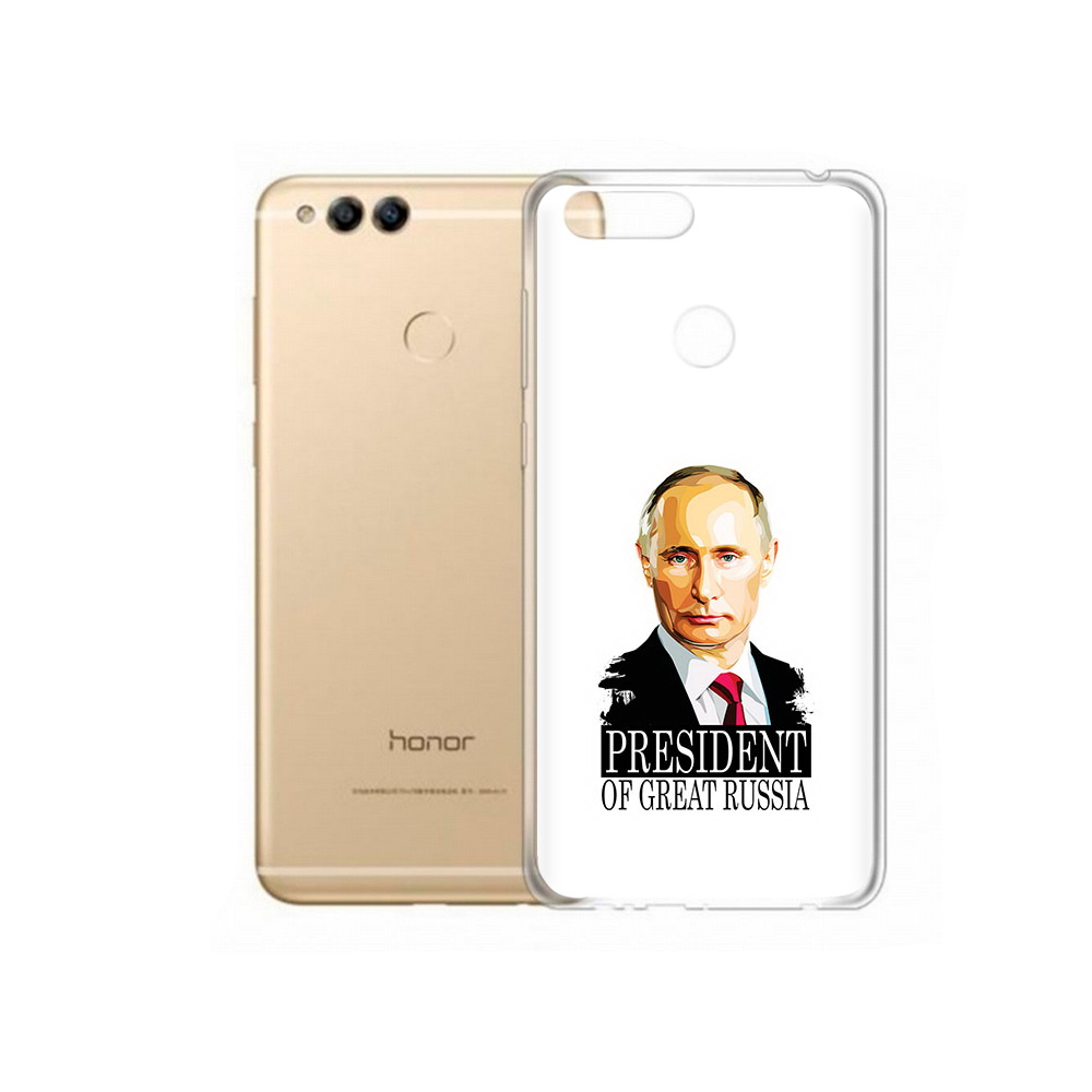 

Чехол MyPads Tocco для Huawei 7X Володька (PT94112.65.50), Прозрачный, Tocco