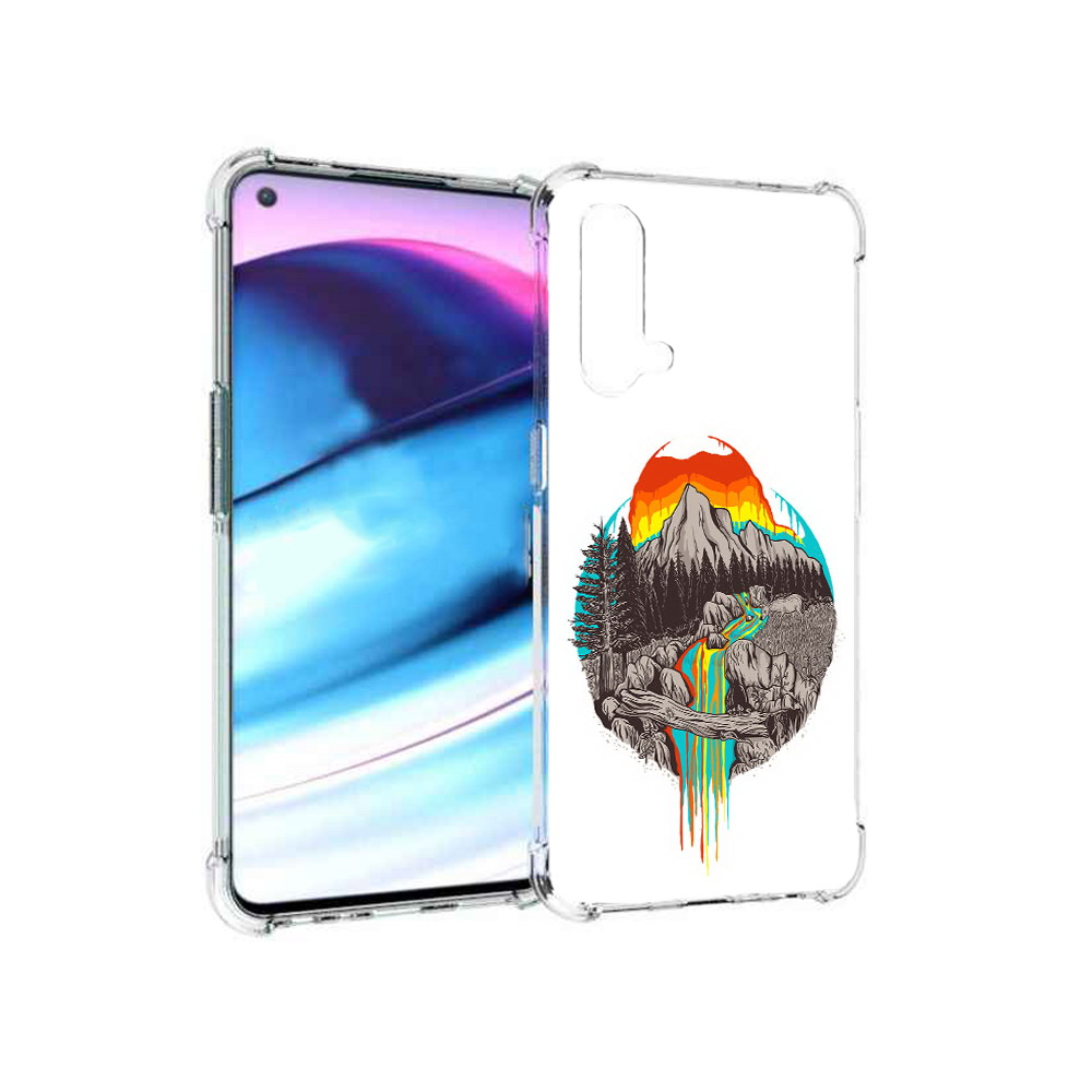 

Чехол MyPads Tocco для OnePlus Nord CE 5G Радужный водопад (PT227196.126.144), Tocco
