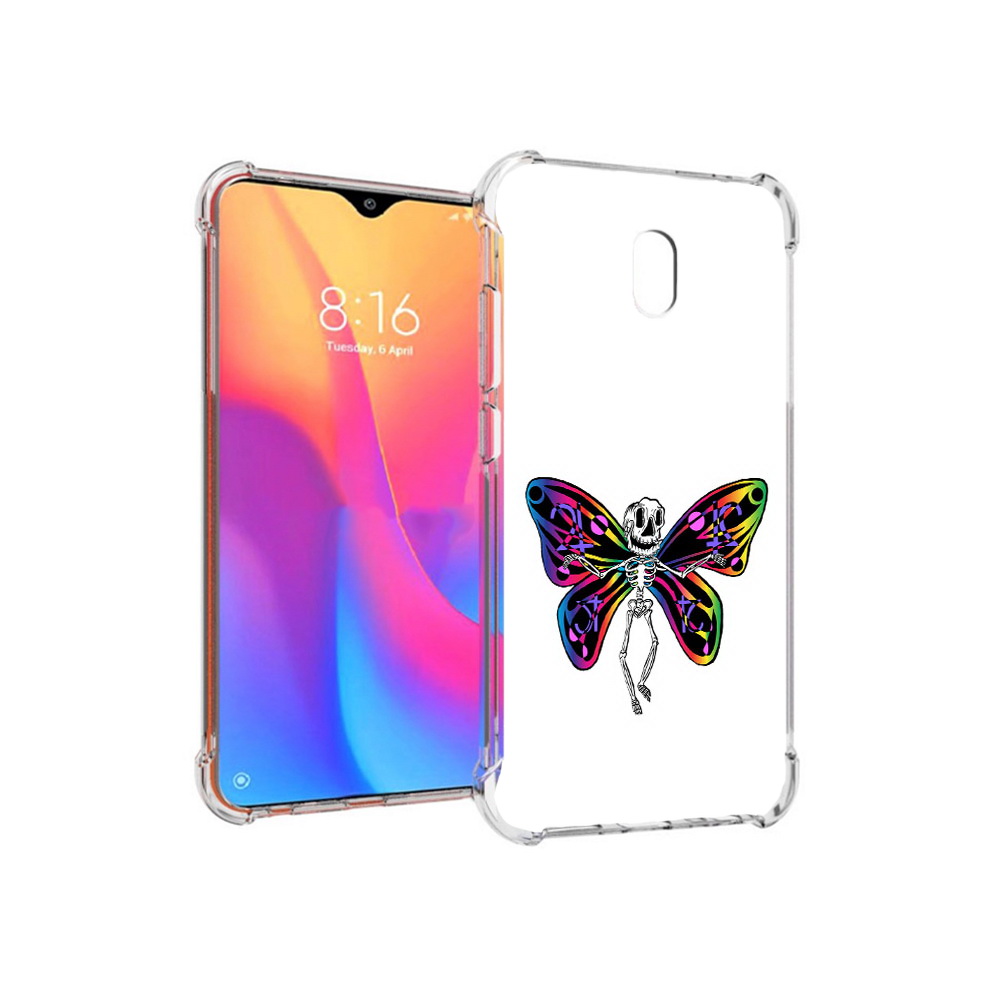 

Чехол MyPads Tocco для Xiaomi Redmi 8A эффект бабочки (PT138948.272.701), Прозрачный, Tocco