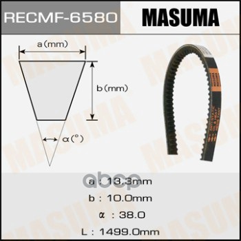 

MASUMA 6580 Ремень клиновой MASUMA 6580