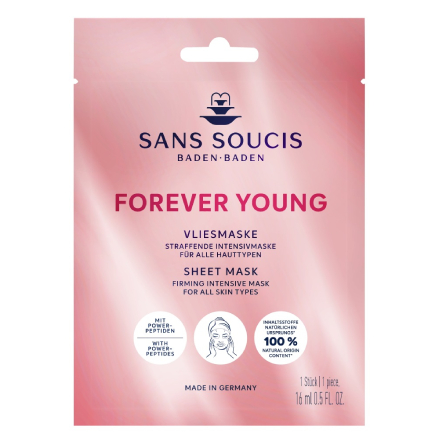 Листовая маска для лица Sans Soucis Forever Young 16 мл