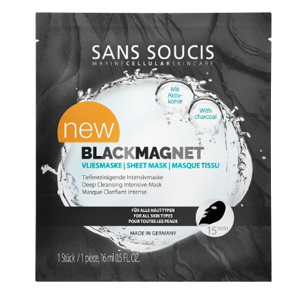 фото Маска для лица sans soucis black magnet 16 мл