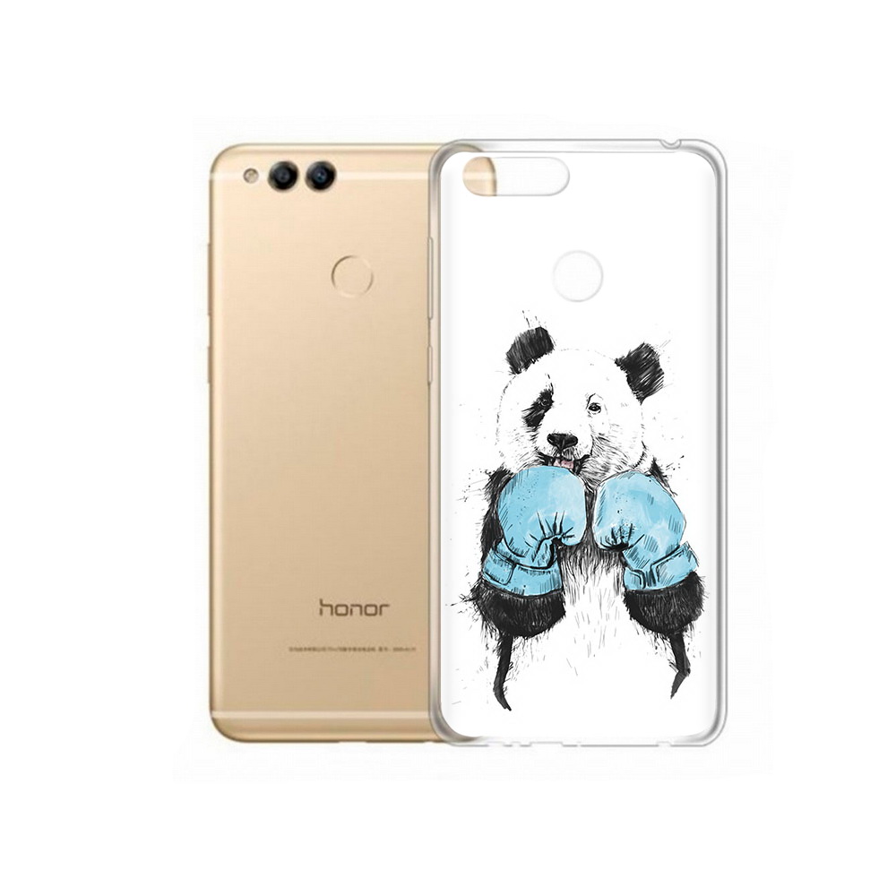 

Чехол MyPads Tocco для Huawei 7X панда боксер (PT94112.65.531), Прозрачный, Tocco