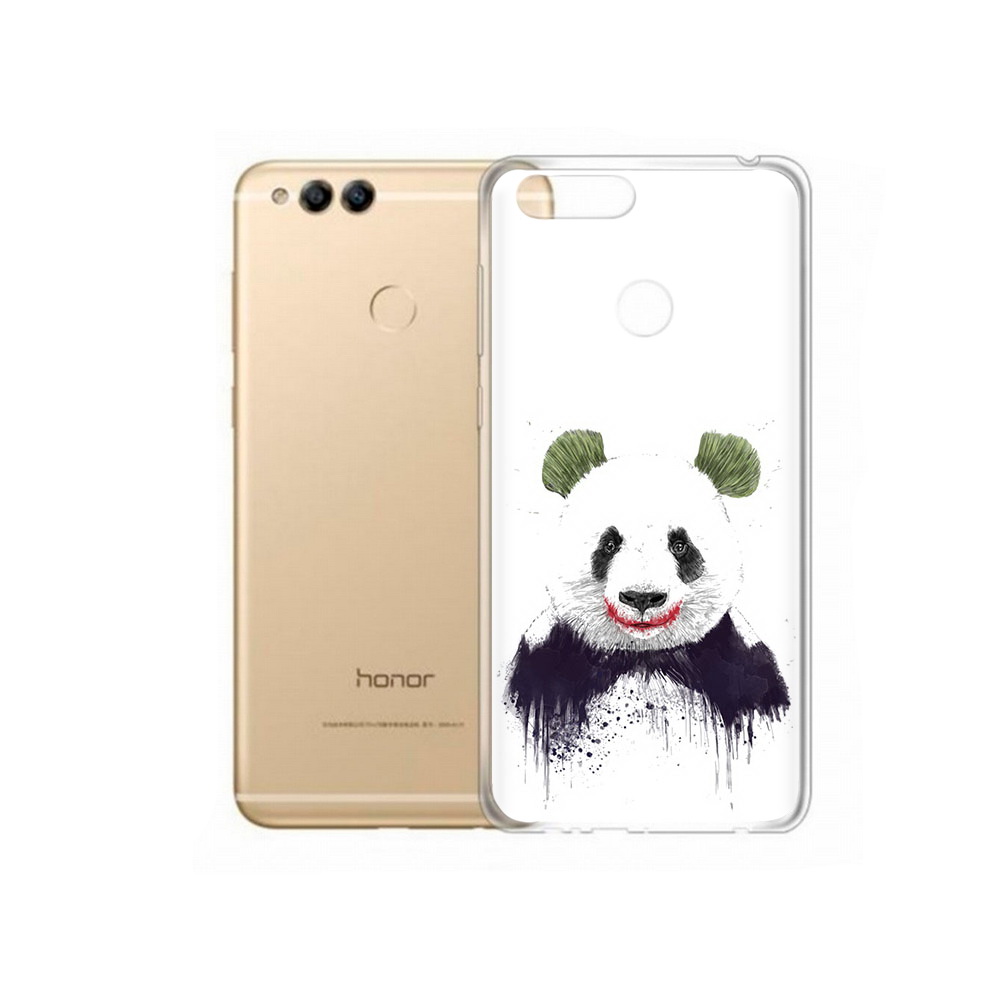 Чехол MyPads Tocco для Huawei 7X панда джокер (PT94112.65.533)