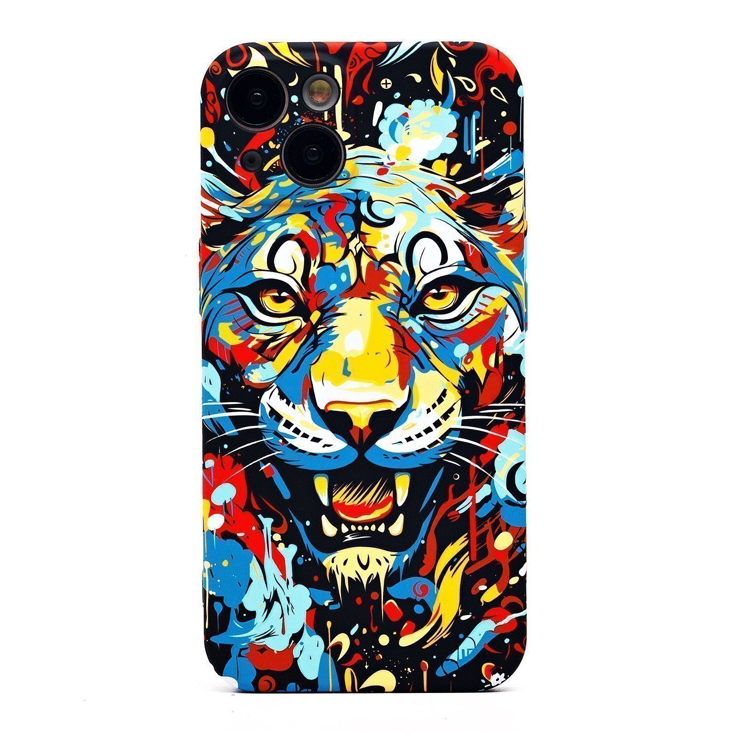 

Чехол iPhone 14 Luxo силиконовый (рис.113), Разноцветный