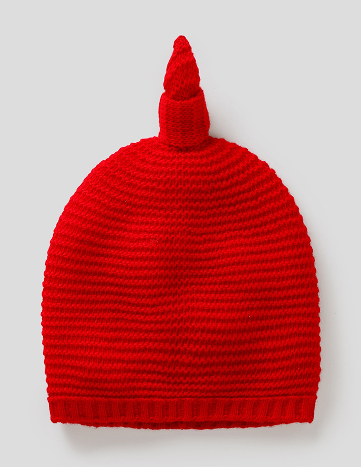 

Шапка для мальчиков Benetton цв. красный р.74, 21A_1244C0345